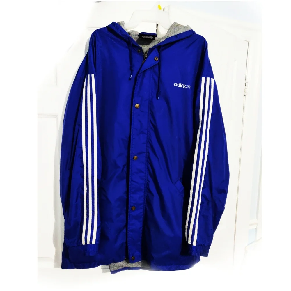 Adidas Vintage Late 90s (1997-1998) Waterproof Rain Jacket - Picture 10 of 16